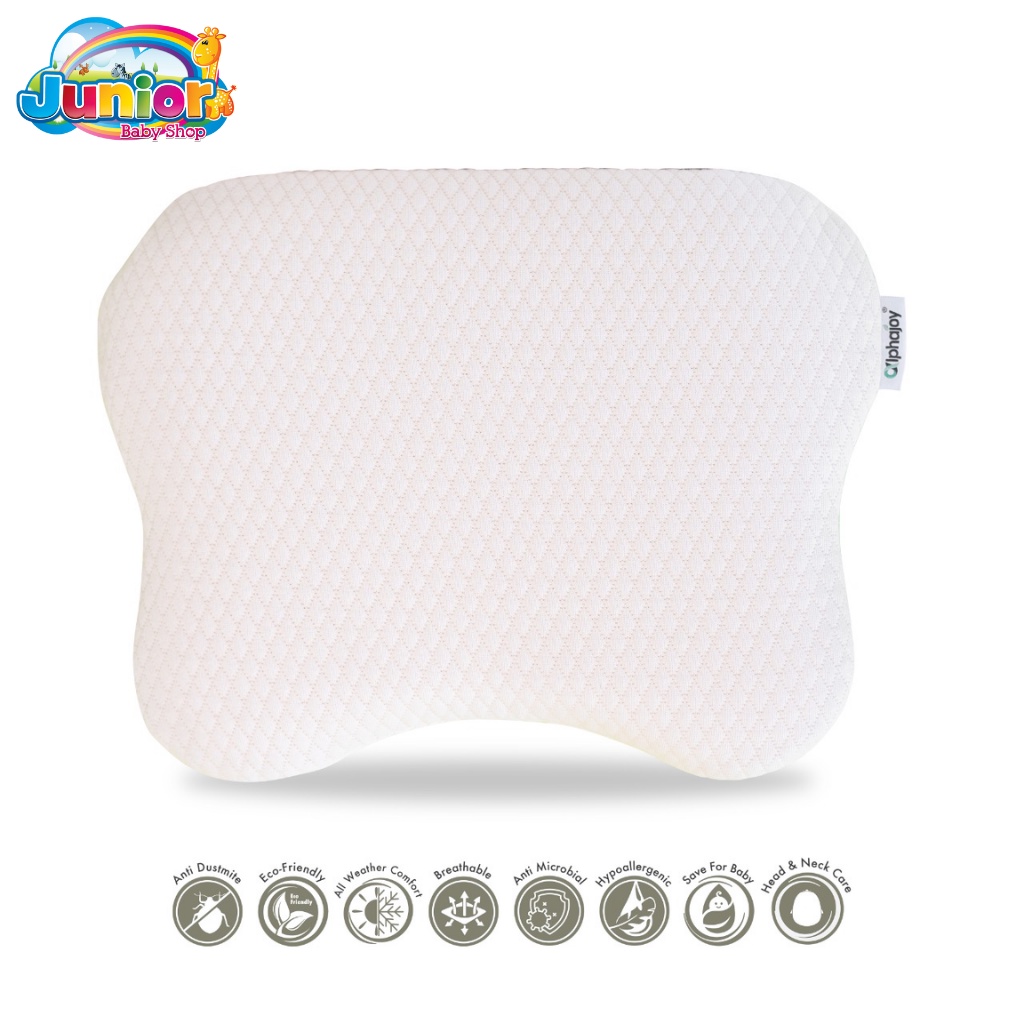 Alphajoy Cumulus Baby Organic Cotton Latex Pillow