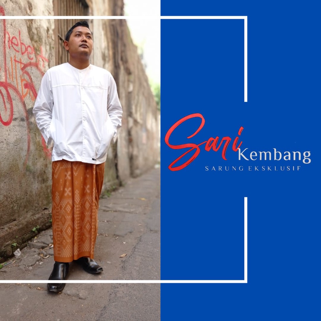 Sarung Sari Kembang Eksklusif by PT SARI WARNA ASLI Eceran 1 Pc