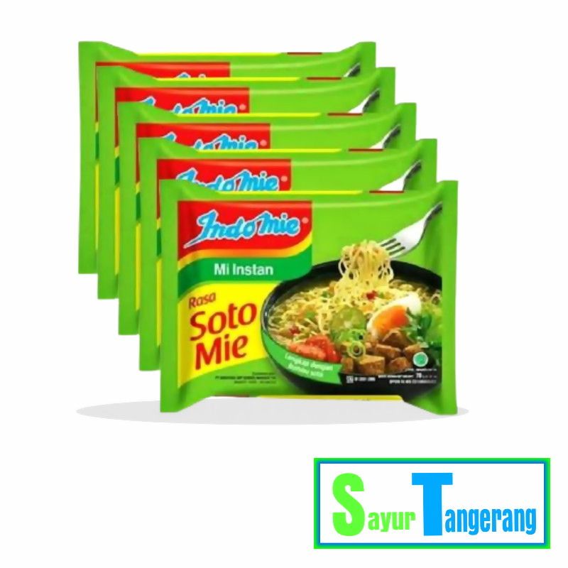 

Mie Instan Indomie Soto 5 pcs