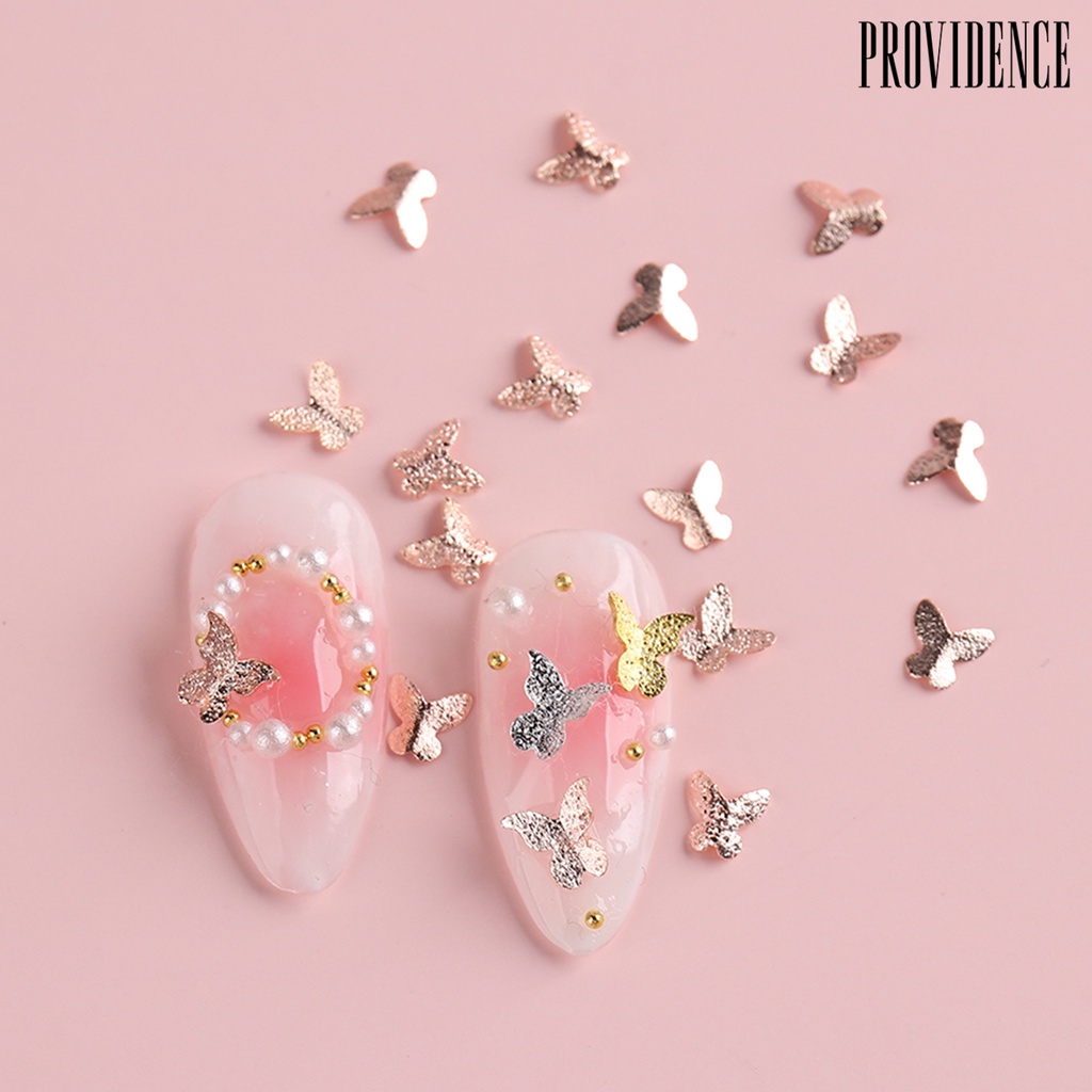 Providence Ornamen Kupu-Kupu Bahan Metal Untuk Dekorasi Nail Art