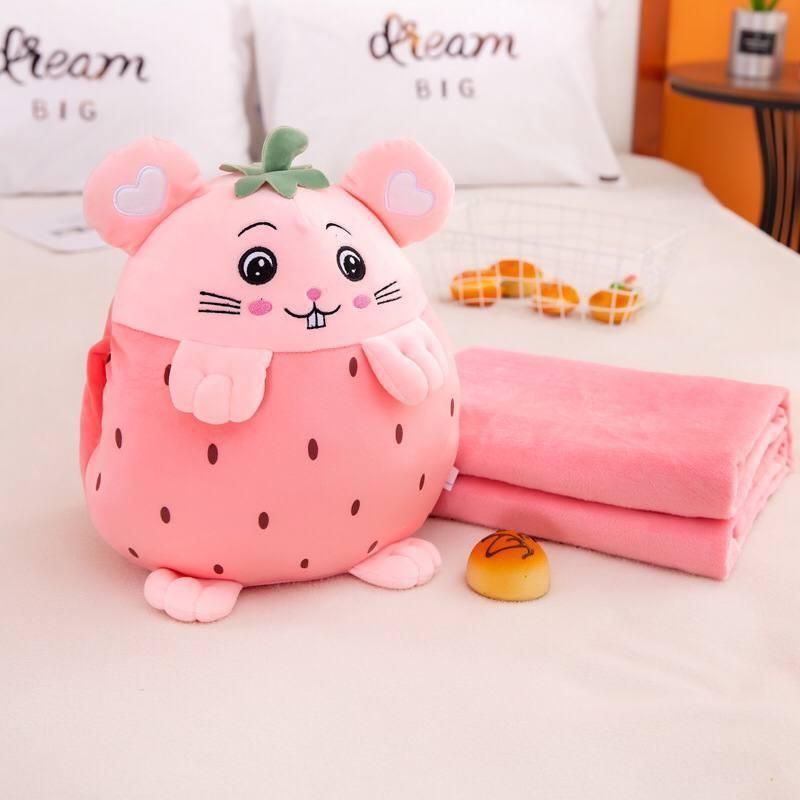 Kado bayi dan Anak Balmut bantal Selimut boneka Imut dan lucu 2 in 1