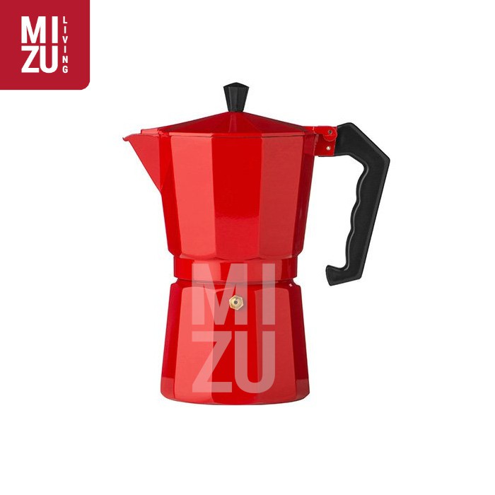 MOKA ROUGE Moka Pot Italian Espresso 6 Cups 300ml / 9 Cups 450ml Teko Kopi Coffee Maker