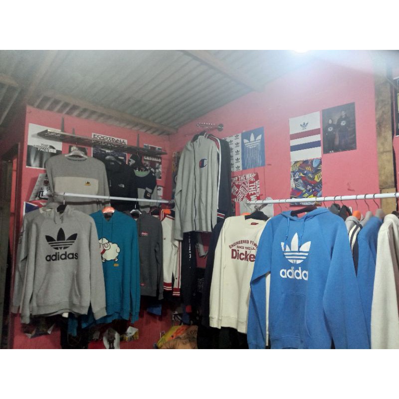 borongan outdoor hoodie second