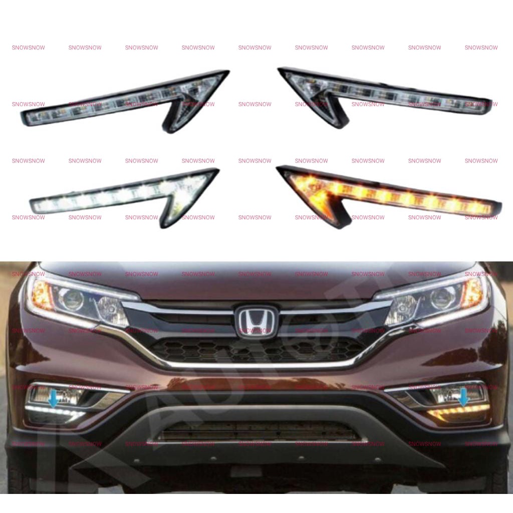 Foglamp Lampu Led Grand All New CRV 2013 2016 Fog Lamp DRL