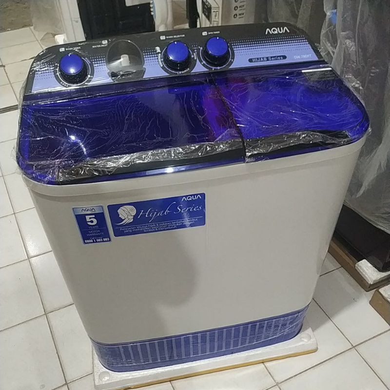 MESIN CUCI 2 TABUNG AQUA 7 KG  8 KG 9 KG 750 850 780 880 980 Khusus Bandar Lampung Garansi Resmi