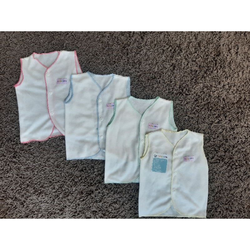 Baju Bayi Polos Lengan Kutung NB SNI 6 pcs promo 9.9