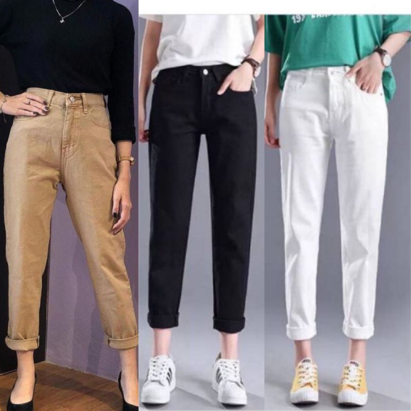 MYShoping- BEST SELLER MURAH ( BAHAN TEBAL )BF BAWAHAN BOYFRIEND JEANS WASH/CELANA BOYFRIEND JEANS W