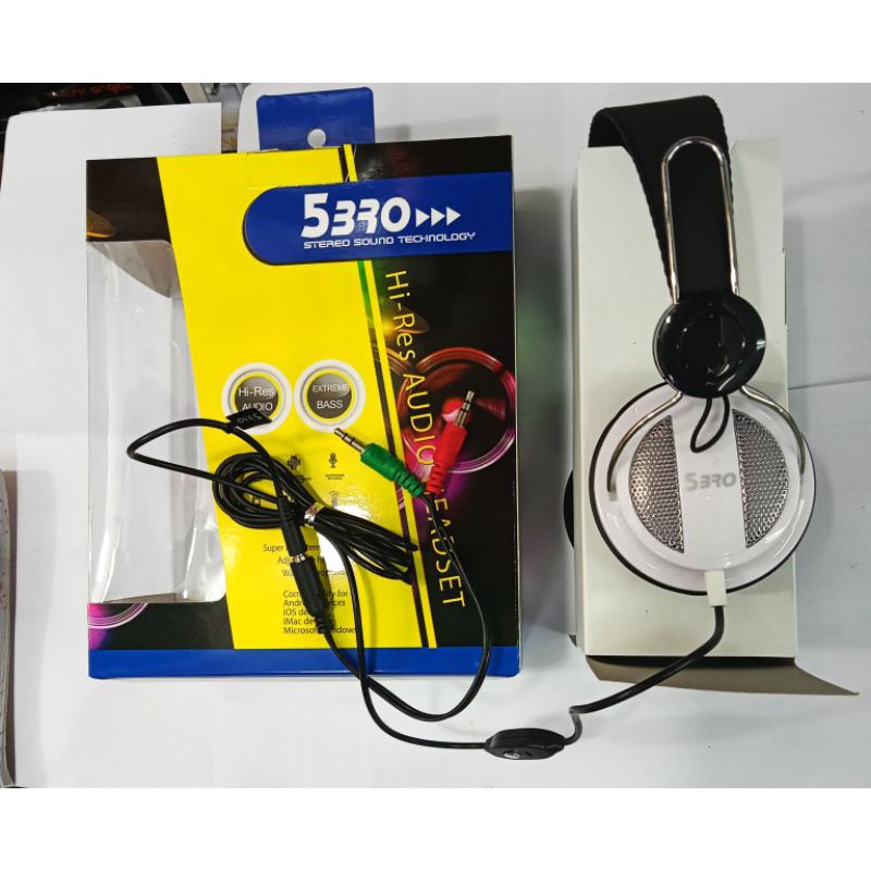 Headset Headphone Bando 5BRO SUPER BASS
