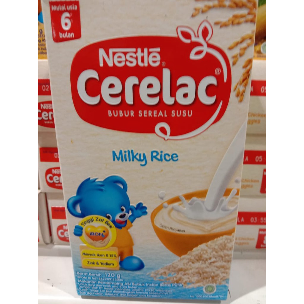 Nestle Cerelac Milky Rice 120 gr
