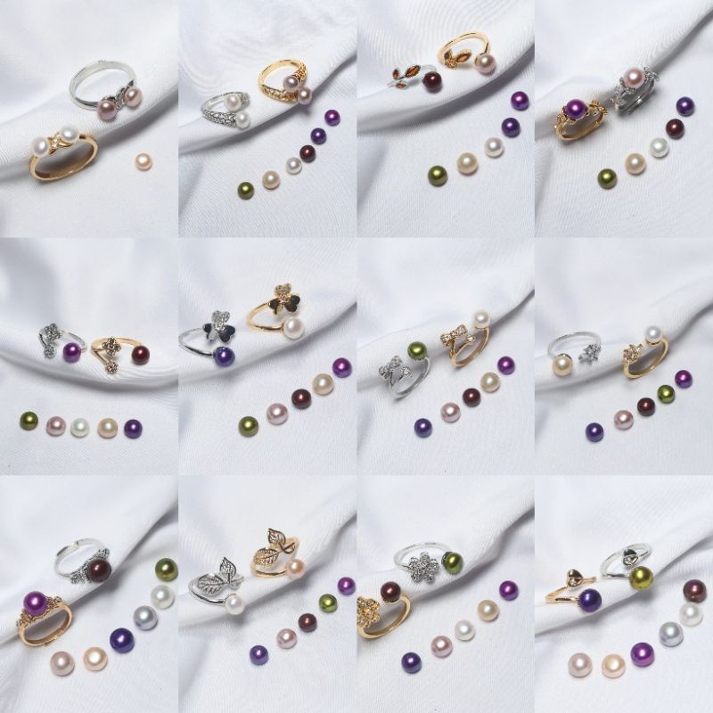 Cincin mutiara|Cincin mutiara lombok|Cincin mutiara asli lombok|Cincin mutiara asli bersertifikat|Ci