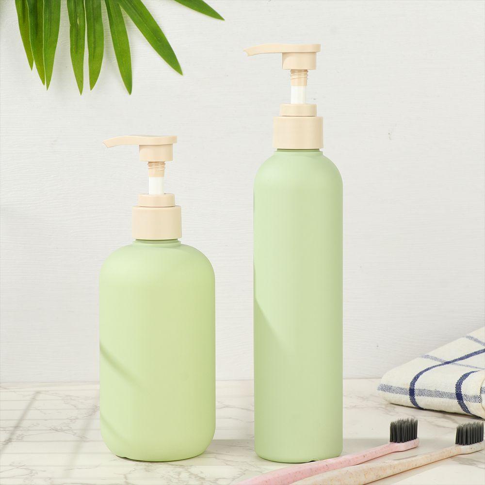 Chookyy 200ML~500ML Dispenser Sabun Berbusa Travel Dapur Kamar Mandi Botol Bulat Shampoo Shower Gel