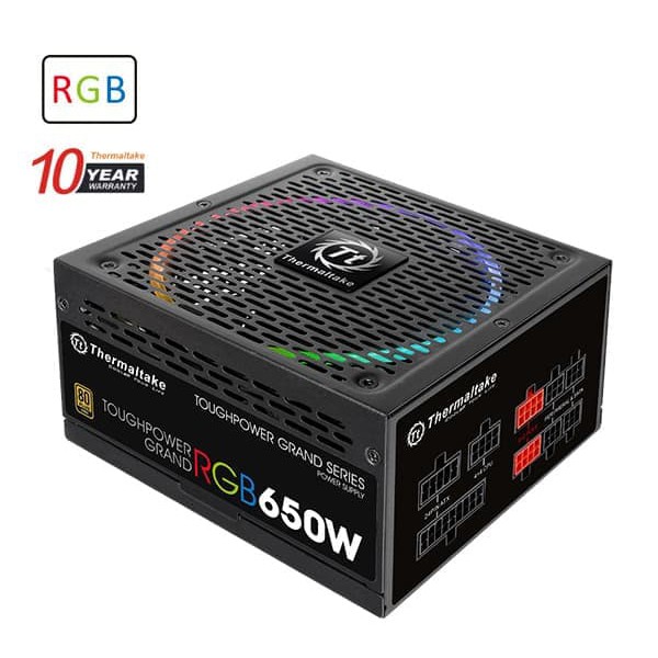 "Thermaltake Toughpower Grand RGB 650W Gold Full Modular"