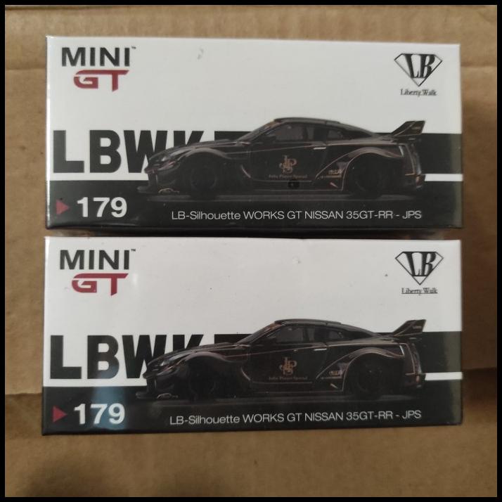 Mini Gt 179 Lb Silhouette Works Gt Nissan 35Gt-Rr Ver.1 Jps