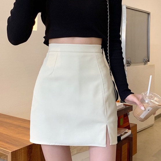 Mini Skirt With Side Split 1115 (S - XL)