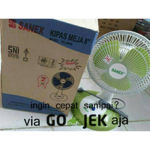 Kipas angin meja 8 inch Sanex