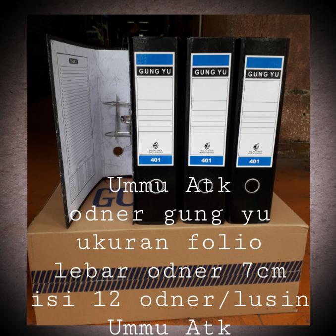 

Odner gungyu size folio harga untuk 12 odner. - Hitam Ordner