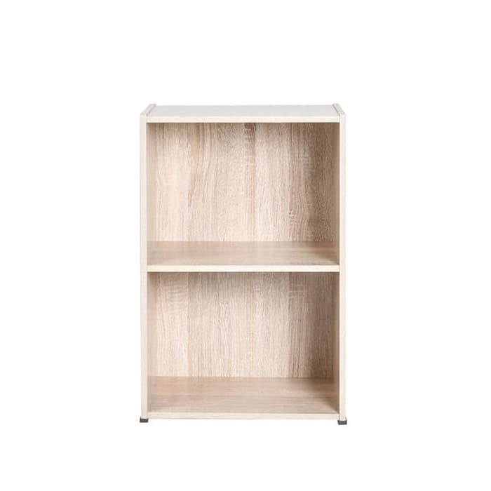 rak kayu susun 2 tingkat/rak buku/rak penyimpanan BKIL_202