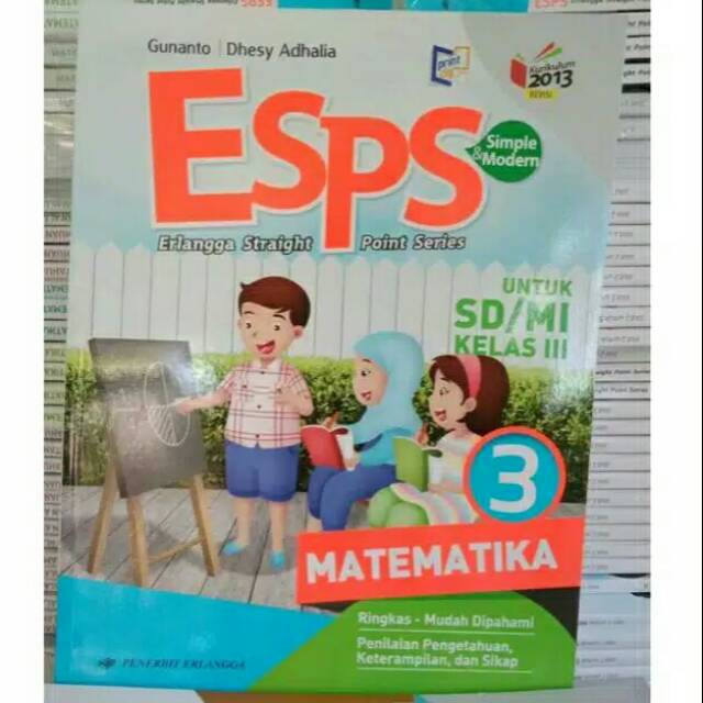 Esps Matematika K13 Revisi Kelas 3 Sd Shopee Indonesia