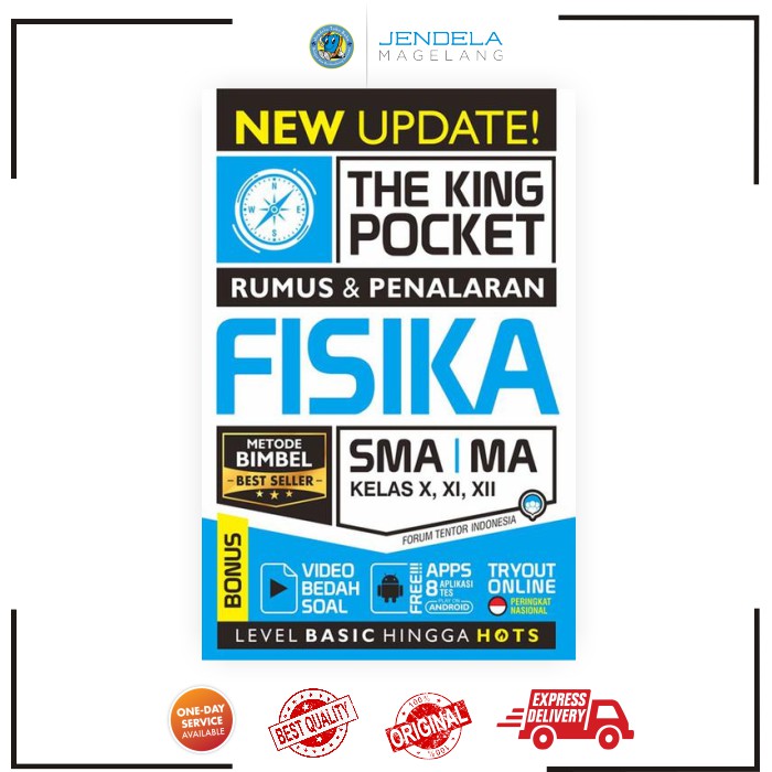Rumus Fisika Sma Ma Kelas X Xi Xii New Update The King Pocket Fisika Shopee Indonesia