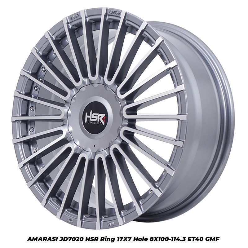 Velg Mobil AMARASI HSR Ring.17X7 Hole.4 jazz yaris avanza livina