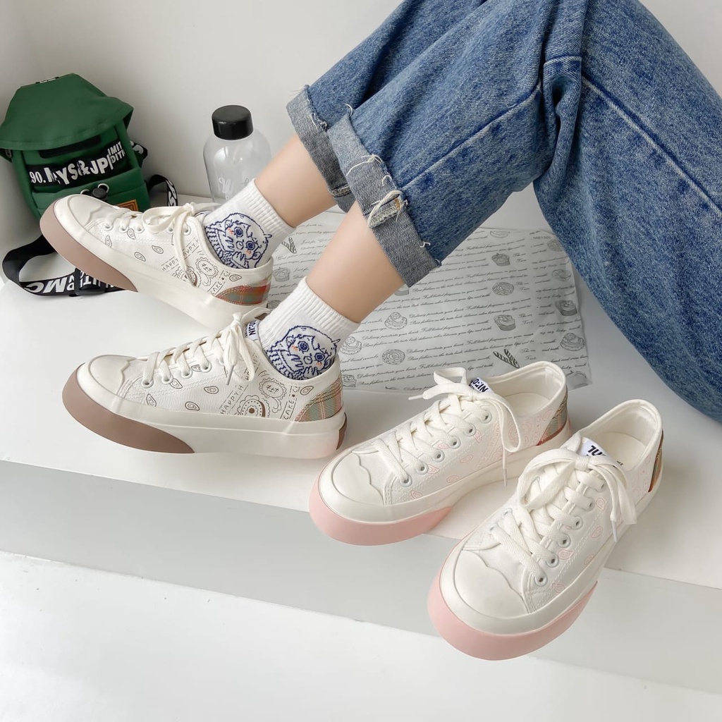 LUXUS ARA SEPATU WANITA SNEAKERS HITS - 918-4