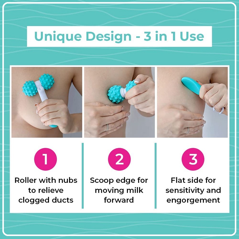 Lavie Lactation Massage Roller | Alat Pijat Pelancar ASI