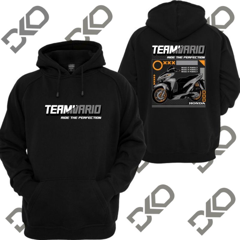 JAKET HOODIE TEAM HONDA VARIO