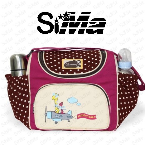 Tas Bayi Snobby Medium Saku Oval Print Awesome Dotty TPT1472 TPT 1472