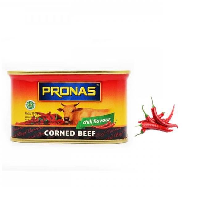 

Flash Sale!! (xro-713) Pronas Corned Beef Chili 198gr