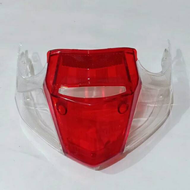 MIKA LAMPU REM BELAKANG STOP MOTOR HONDA BEAT KARBU 2008 2009 2010 2011 2012 MERAH PUTIH