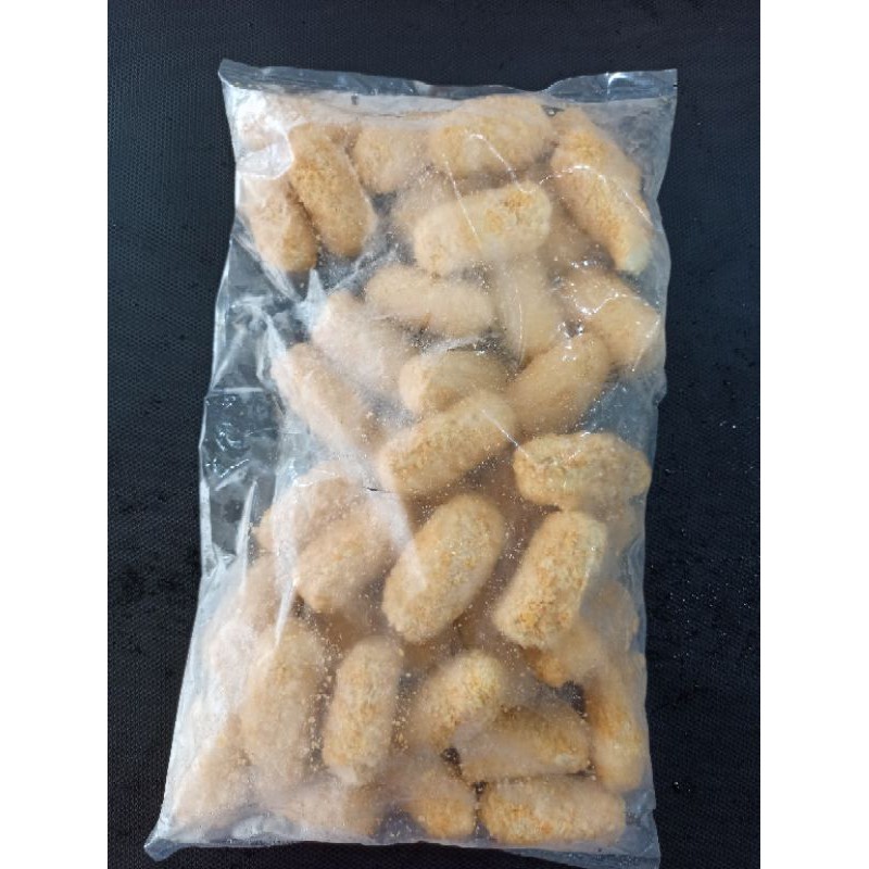 

Kroket Kentang Mozarella/Potato Croquette Mozarella Deli Food-1000 gr