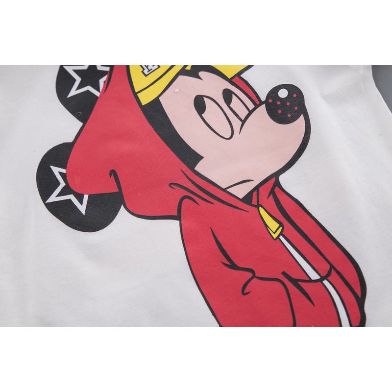 Setelan Import Kaos Tas Mickey/Bear/Winnie The Pooh Anak Laki-Laki