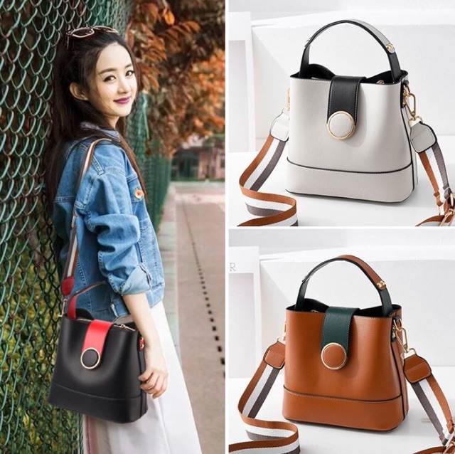 NEW!! Tas Selempang 2020 KANCING Tali Pisban Bendera /tas handbag /tas selempang 2020 model ember