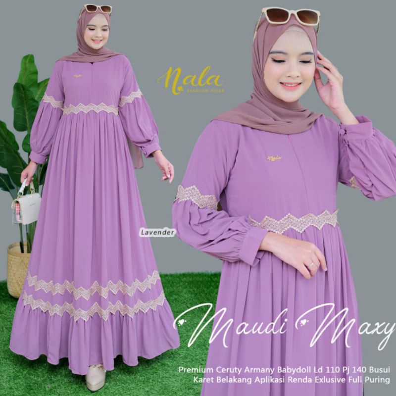 MAUDI MAXY // GAMIS CERUTY BABYDOL FARIASI RENDA // GAMIS PREMIUM