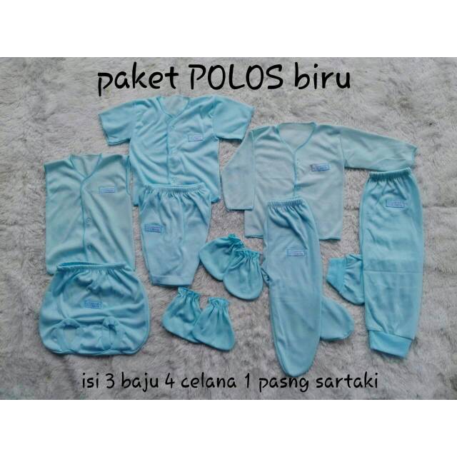 (8 pcs) Paket hemat polos