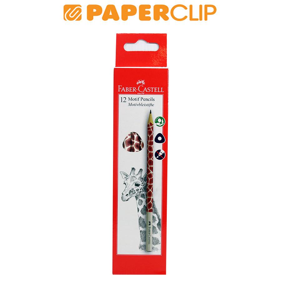 

PENSIL KAYU FABER CASTELL 118368 ISI 12 GIRAFFE