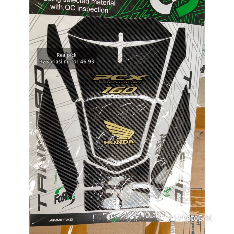 tank pad pcx 160 carbon printing tankpad pcx 160 carbon motif
