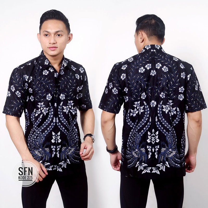 Hem Batik Ramos Bisa Seragam - Warna 2