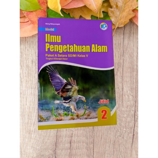 buku modul paket A setara dengan SD ilmu pengetahuan alam k13 jilid 2 kelas 5 penerbit Arya duta