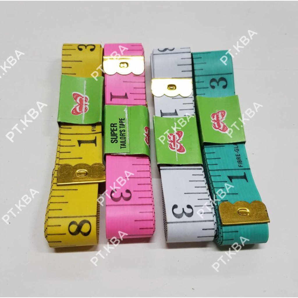 METERAN KAIN METERAN TAILOR METERAN BAJU BUTTERFLY BESAR