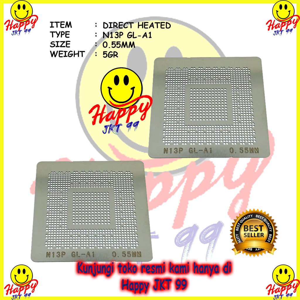 [ HAPPY JKT 99 ] DIRECT HEATED STENCIL DH N13P-GL-A1 N13P-GE-B-A2 N13P-GS-A2 N13P-GE-A2