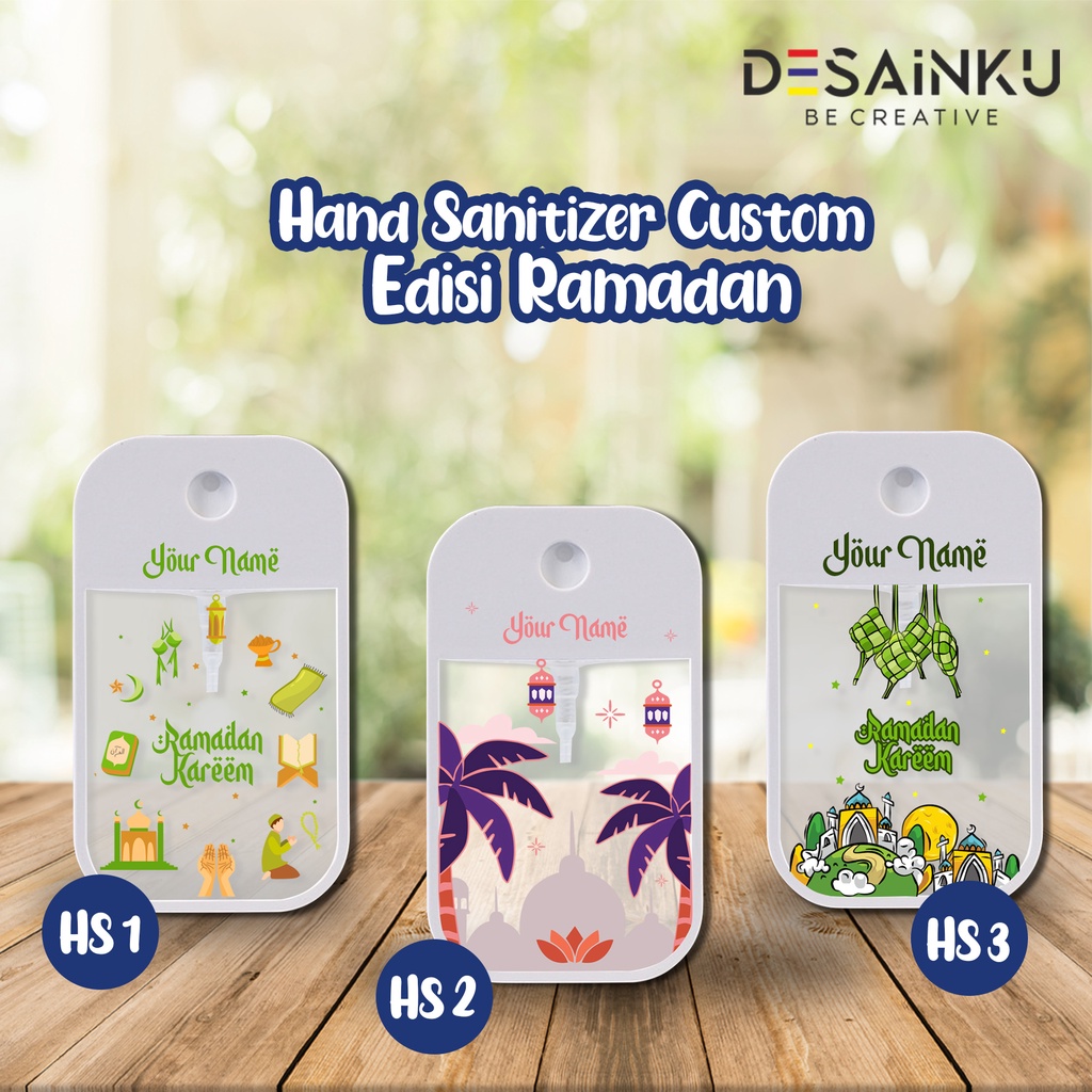 HAND SANITIZER POCKET EDISI RAMADAN!! HAND SANITIZER CUSTOM