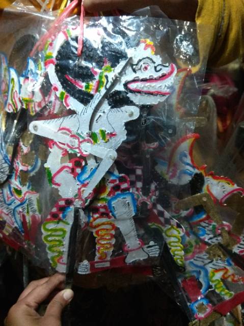 (BISA COD) MINIATUR PAGELARAN TOKOH WAYANG RAMA SHINTA HANOMAN LENGKAP DARI WAYANG KULIT - PAJANGAN