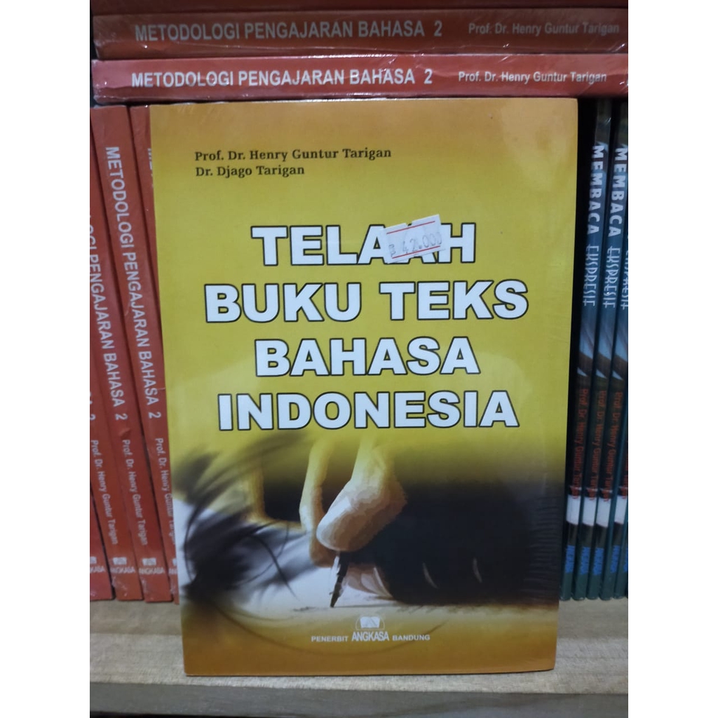Telaah Buku Teks Bahasa Indonesia Henry Guntur Tarigan Shopee Indonesia