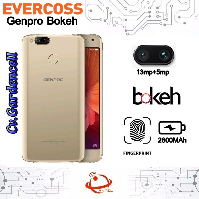 Evercoss Genpro Bokeh S55b Ram 2 16gb Garansi Resmi Shopee Indonesia