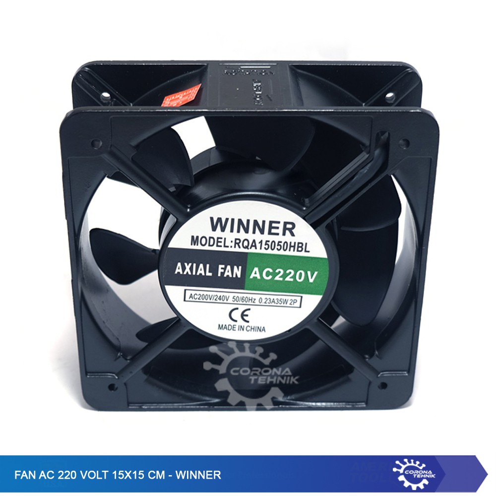 Fan AC winner 220 Volt 15x15 cm