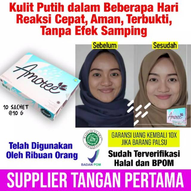 

{BEST SELLER} AMOTEE PEMUTIH KULIT AMAN
