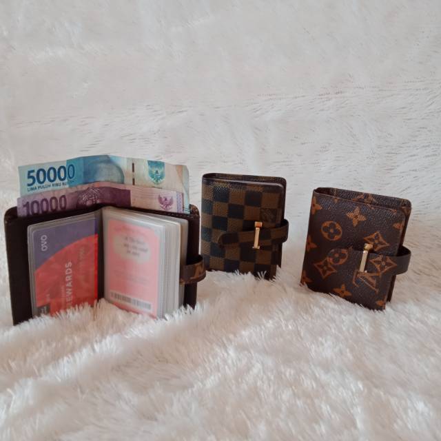 BISA COD BAYAR DITEMPAT||DOMPET KARTU LV LIDAH / DOMPET IMPORT WANITA