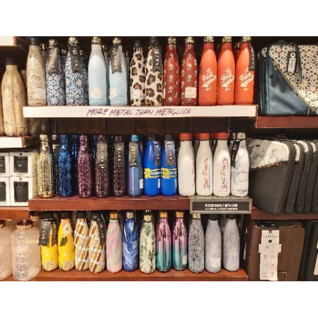 BOTOL MINUM TYPO - METAL  500 ML