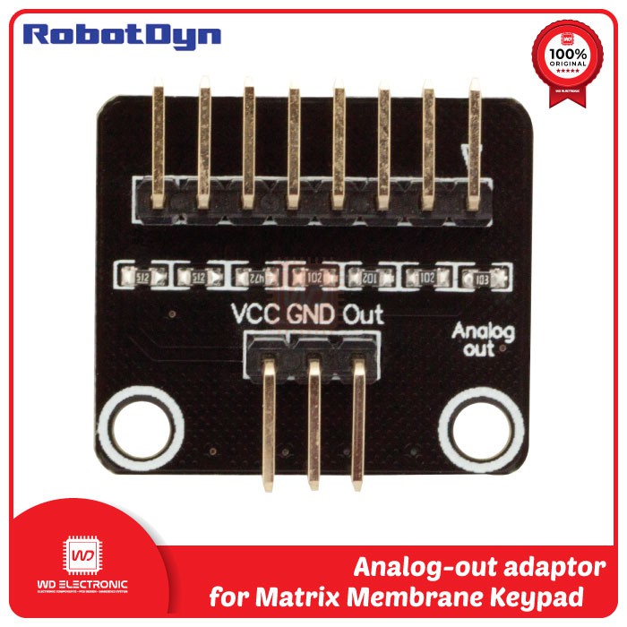 RobotDyn adaptor analog out for matrix membrane keypad original